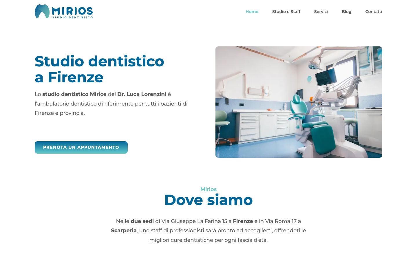 Il sito di oggi