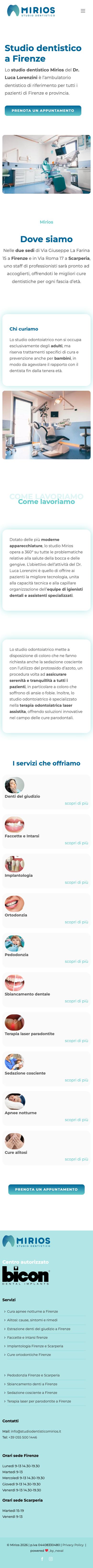 Il sito di oggi su smartphone